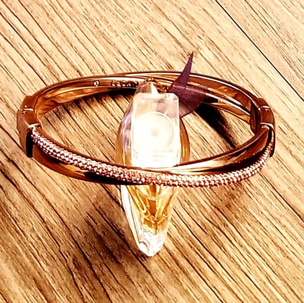 MICHAEL KORS  Rose Gold, Pink Pave' Bangle